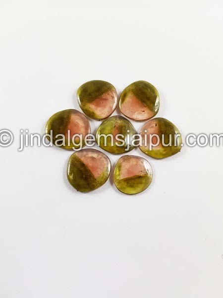 Watermelon Tourmaline Smooth Slices